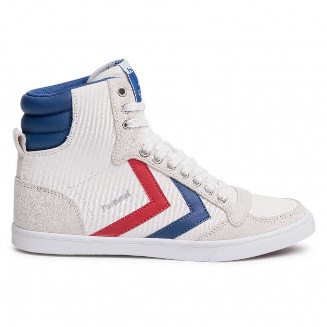 Sneakers HUMMEL - Slimmer Stadil High 63511-9228 White/Blue/Red/Gum