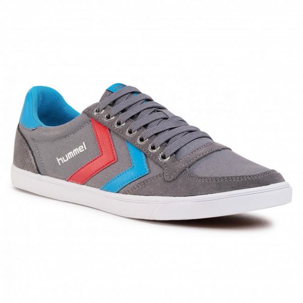 Scarpe sportive HUMMEL - Silmmer Stadil Low 63512-0528 Castle Rock/Ribbon Red/Bril Blue Scarpe sportive HUMMEL - Silmmer Stadil Low 63512-0528 Castle Rock/Ribbon Red/Bril Blue