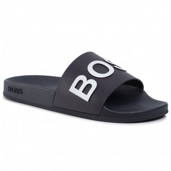 Ciabatte Boss - Bay Slid 50425152 10224455 01 Dark Blue 401 Ciabatte Boss - Bay Slid 50425152 10224455 01 Dark Blue 401