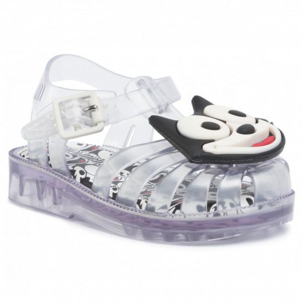 Sandali Melissa - Mini Melissa Possession + Gato 32675 Clear/White/Black 53617 Sandali Melissa - Mini Melissa Possession + Gato 32675 Clear/White/Black 53617