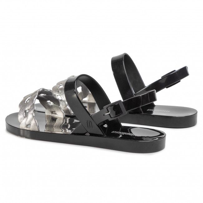 Sandali MELISSA - Lip II Ad 32729 Black/Silver 50545