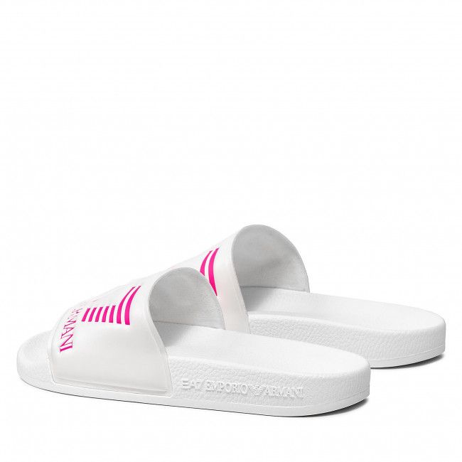 Ciabatte EA7 EMPORIO ARMANI - XCP001 XCC22 M499 White/Pink Fluo