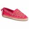 Espadrillas TORY BURCH - Logo Grosgrain Espadrille 61318 Bright Azalea/Brilliant Red 660