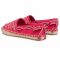 Espadrillas TORY BURCH - Logo Grosgrain Espadrille 61318 Bright Azalea/Brilliant Red 660