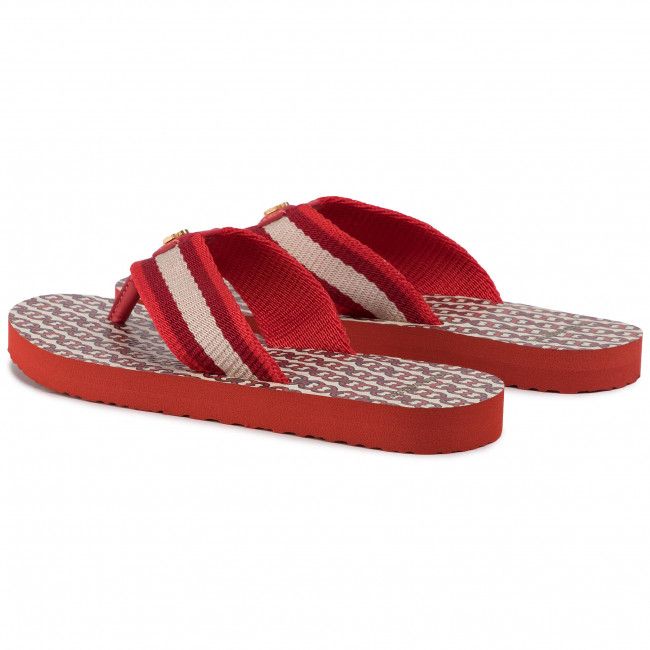 Infradito TORY BURCH - Gemini Link Thin Flip Flop 61715 Liberty Red/Liberty Red Gemini Link 622