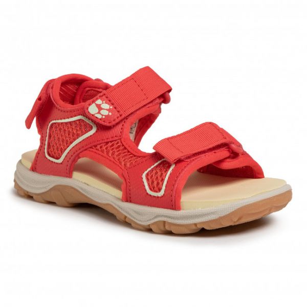 Sandali JACK WOLFSKIN - Taraco Beach Sandal K 4039531 S Red/Champagne Sandali JACK WOLFSKIN - Taraco Beach Sandal K 4039531 S Red/Champagne
