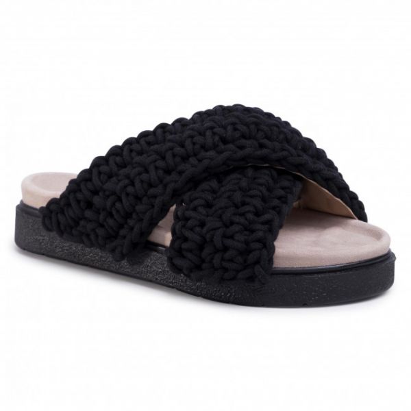 Ciabatte INUIKII - Women Woven 70104-5 Black Ciabatte INUIKII - Women Woven 70104-5 Black