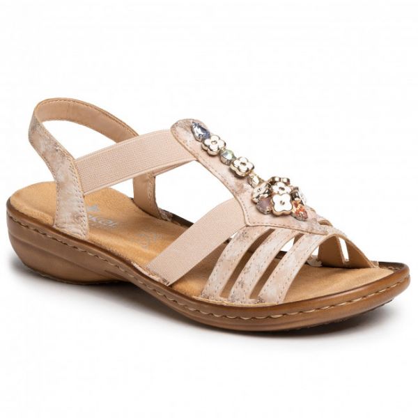 Sandali RIEKER - 60855-31 Rosa Sandali RIEKER - 60855-31 Rosa