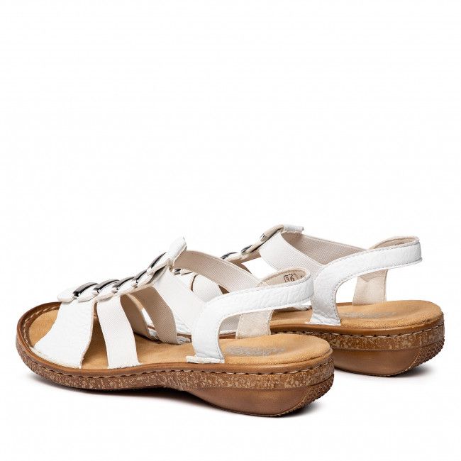 Sandali RIEKER - 62850-80 Weiss