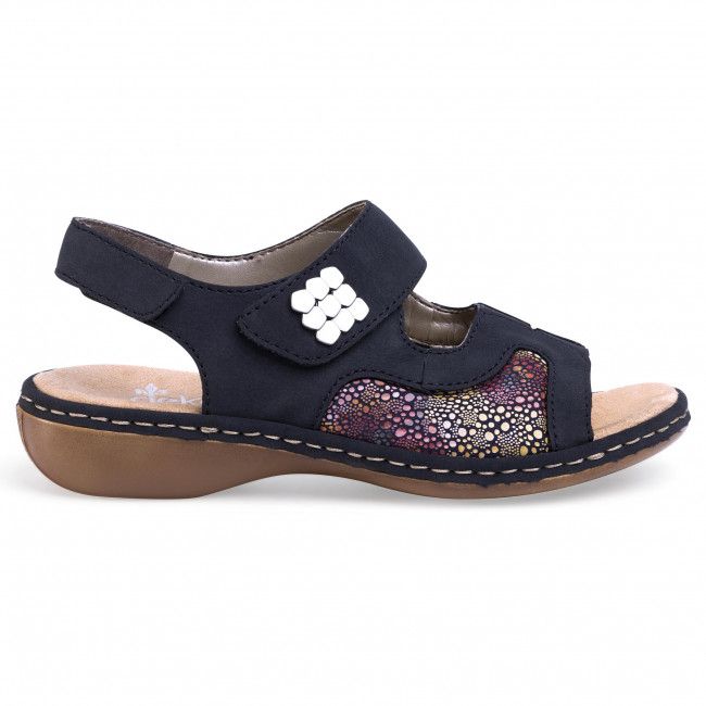 Sandali RIEKER - 65989-14 Blau