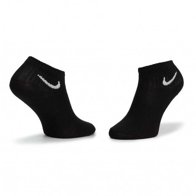 Set di 3 paia di calzini corti unisex Nike - SX7677 010 Nero