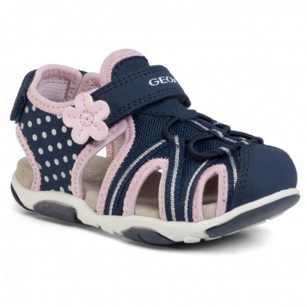 Sandali GEOX - B S.Agasim G. E B020ZE 05014 C0694 S Navy/Pink Sandali GEOX - B S.Agasim G. E B020ZE 05014 C0694 S Navy/Pink