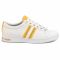 Sneakers GEOX - D Jaysen A D921BA 08554 C1372 White/Lt Yellow