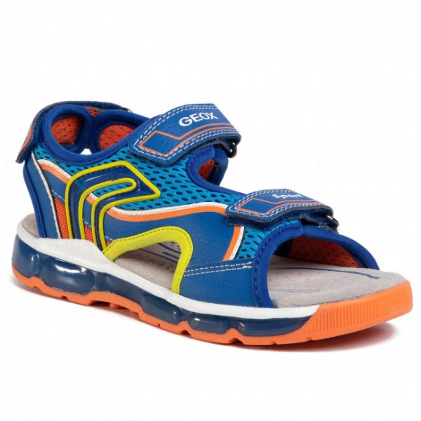 Sandali Geox - J S.Android B. B J020QB 014BU C0685 D Royal/Orange Sandali Geox - J S.Android B. B J020QB 014BU C0685 D Royal/Orange