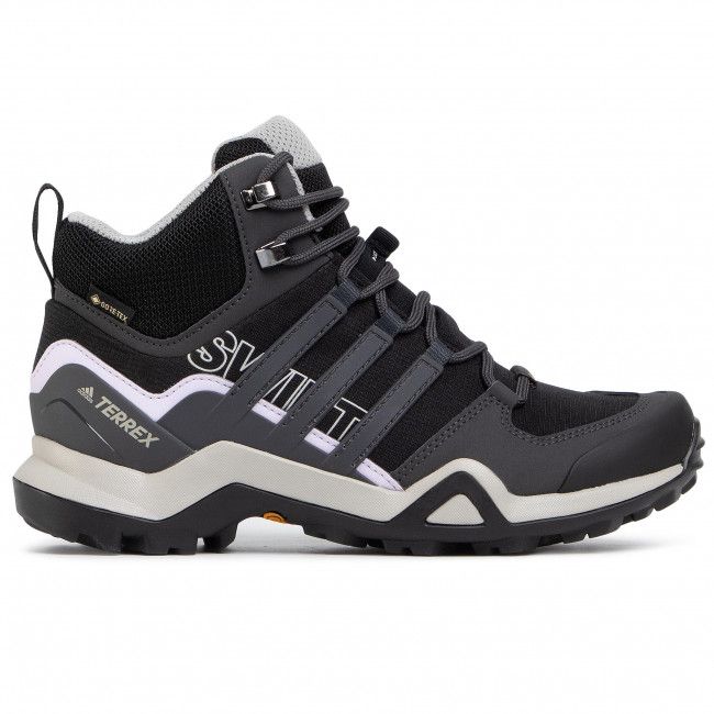 Scarpe adidas - Terrex Swift R2 Mid Gtx W GORE-TEX EF3357 Core Black/Dgh Solid Grey/Purple Tint