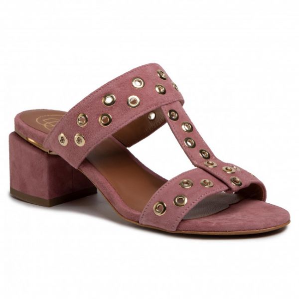 Ciabatte BALDOWSKI - D03014-4757-002 Zamsz Rosa Antica