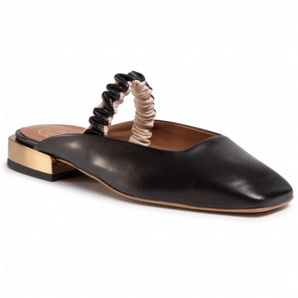 Ciabatte BALDOWSKI - D03015-8321-003 Vama Black/Vama Beż 5058