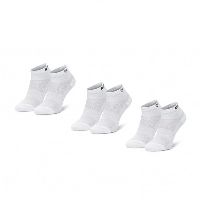 Set di 3 paia di calzini corti unisex Reebok - Te Ank Sock 3P GH0420 White