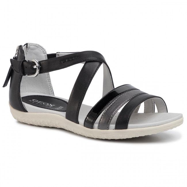 Sandali GEOX - D Sand.Vega D D02R6D 054AJ C0005 Black/Dk Grey