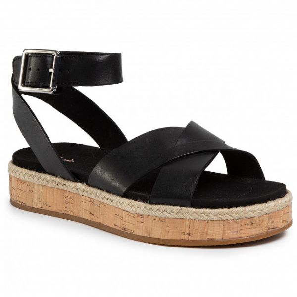 Espadrillas CLARKS - Botanic Poppy 261504384 Black