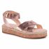 Espadrillas CLARKS - Botanic Poppy 261475224 Rose Gold Lea