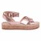Espadrillas CLARKS - Botanic Poppy 261475224 Rose Gold Lea