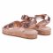 Espadrillas CLARKS - Botanic Poppy 261475224 Rose Gold Lea