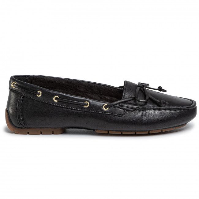 Mocassini CLARKS - C Mocc Boat 261492704 Black Leather