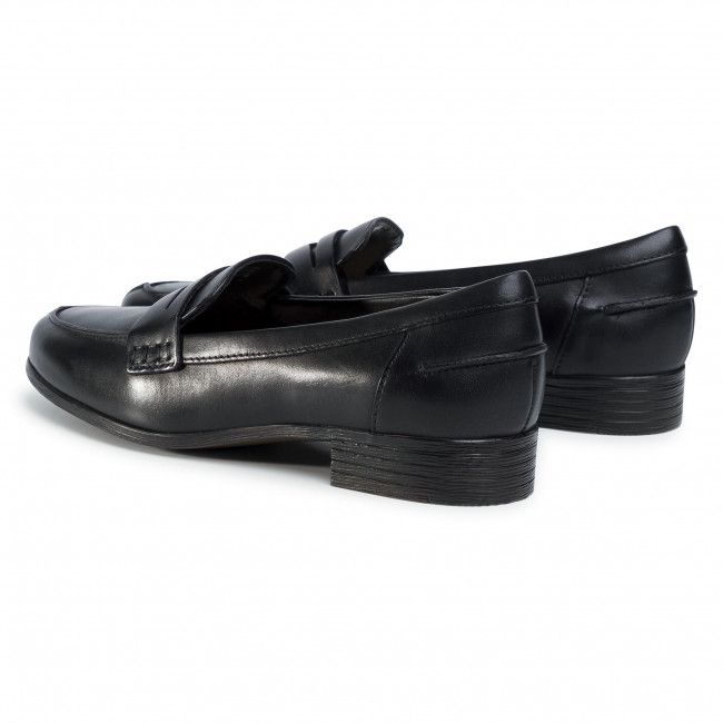 Loafers CLARKS - Hamble Loafer 261477394 Black Leather