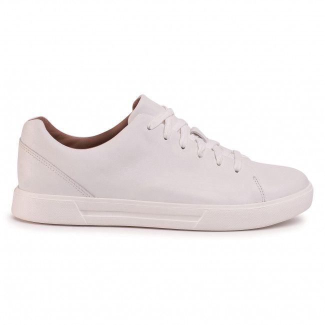 Sneakers Clarks - Un Costa Lace 261401647 White Leather