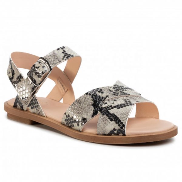Sandali CLARKS - Willow Gild 261480184 Grey Snake