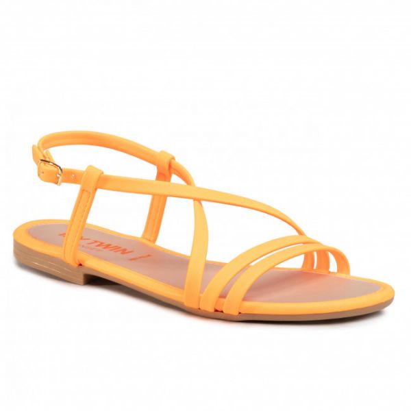 Sandali MY TWIN - Sandal 201MCT010 Arancio Fluo 00104
