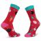 Calzini lunghi unisex DOTS SOCKS - DTS-SX-474-W Multicolore Rosso