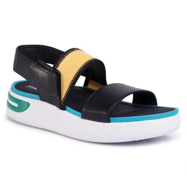 Sandali GEOX - D Ottaya Sand B D02CMB 000BC C0490 Black/Turquoise