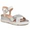 Sandali GEOX - D Pisa D D02GUD 0CF85 C0628 Silver/Off Wht