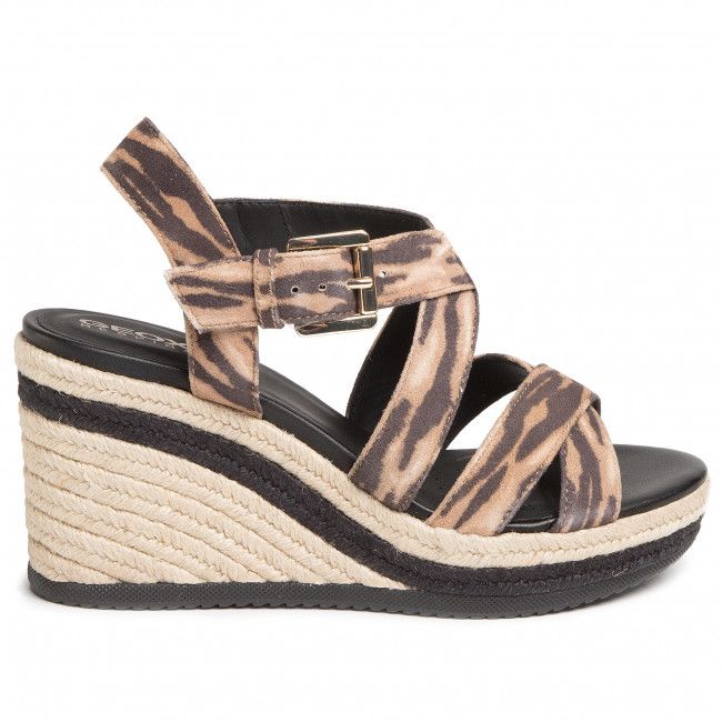 Espadrillas GEOX - D Ponza A D02GVA 00007 C9352 Black/Biscuit