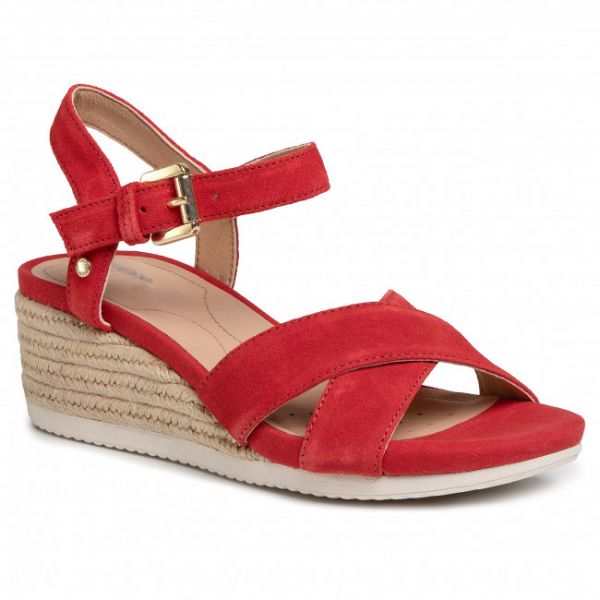 Espadrillas GEOX - D Ischia Corda C D02HHC 00022 C7000 Red