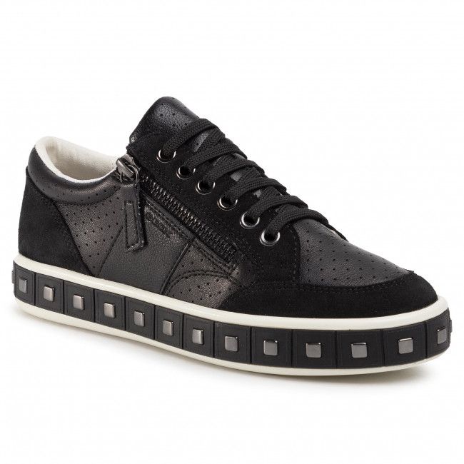 Sneakers GEOX - D Leelu' E D94FFE 08522 C9999 Black