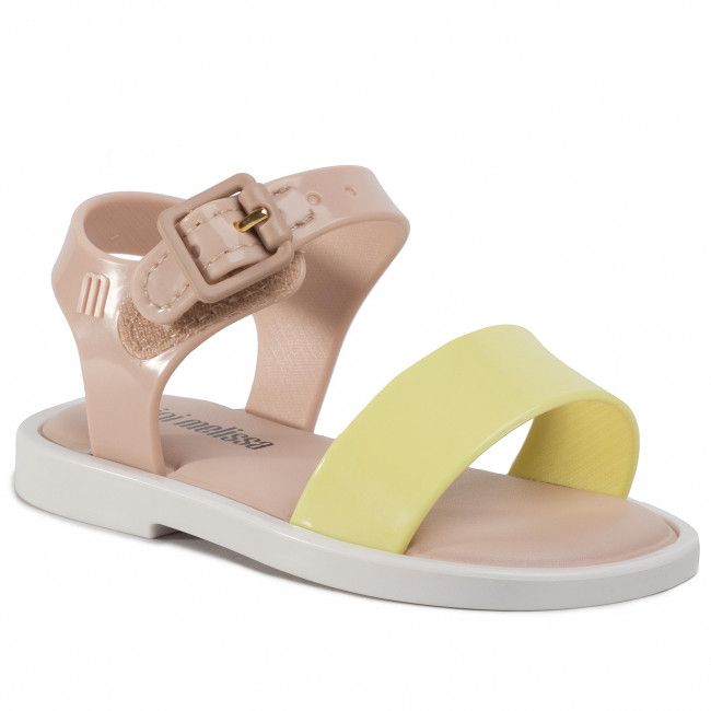 Sandali MELISSA - Mini Melissa Mar Sandal III Bb 32633 Pink/White/Yellow 53612