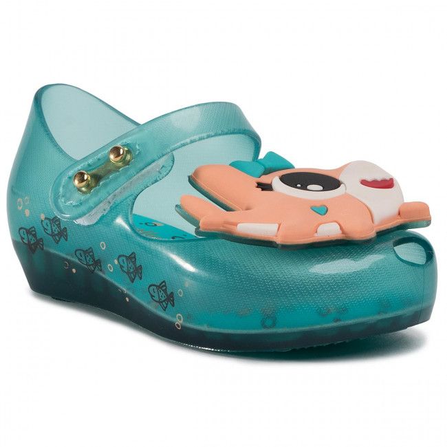 Scarpe basse MELISSA - Mini Melissa Ultragirl Shark B 32770 Blue/Orange 51443