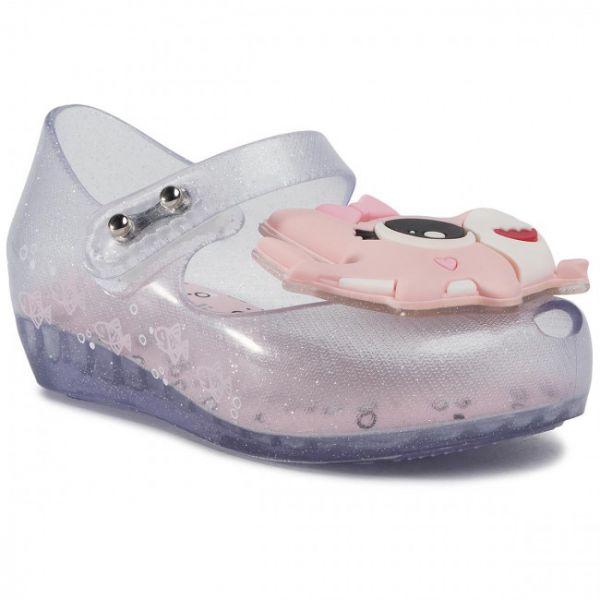 Scarpe basse MELISSA - Mini Melissa Ultragirl Shark B 32770 Clear Glitter/Pink 53616 Scarpe basse MELISSA - Mini Melissa Ultragirl Shark B 32770 Clear Glitter/Pink 53616