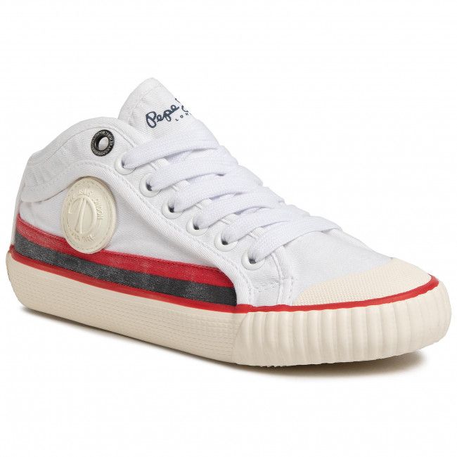 Scarpe sportive Pepe Jeans - Industry Surf PBS30426 White 800