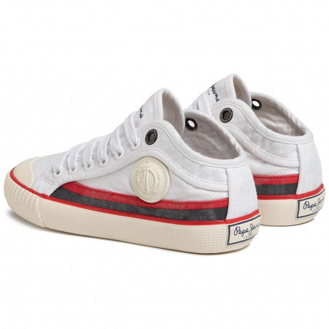 Scarpe sportive Pepe Jeans - Industry Surf PBS30426 White 800