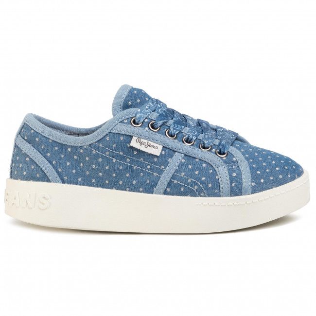 Sneakers PEPE JEANS - Brixton Denim PGS30430 Denim 000