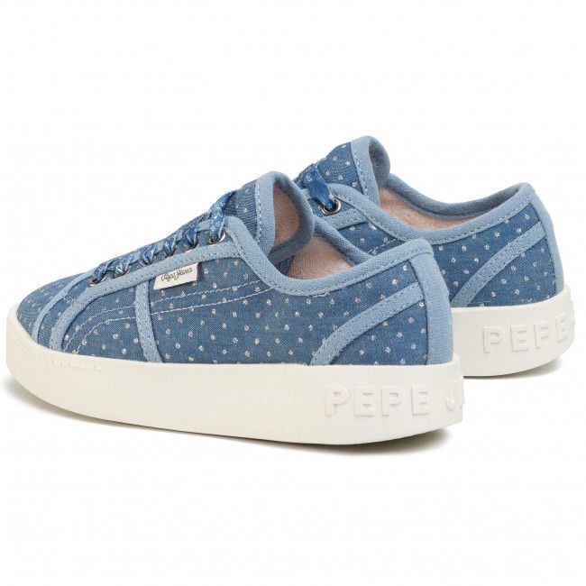 Sneakers PEPE JEANS - Brixton Denim PGS30430 Denim 000