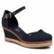 Espadrillas TOMMY HILFIGER - Basic Closed Toe Mid Wedge FW0FW04787 Desert Sky DW5