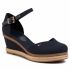 Espadrillas TOMMY HILFIGER - Basic Closed Toe Mid Wedge FW0FW04787 Desert Sky DW5
