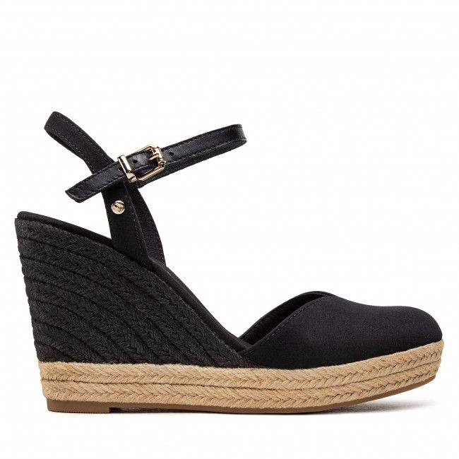 Espadrillas TOMMY HILFIGER - Basic Closed Toe High Wedge FW0FW04786 Black BDS