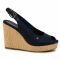 Espadrillas TOMMY HILFIGER - Iconic Elena Sling Back Wedge FW0FW04789 Desert Sky DW5