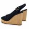 Espadrillas TOMMY HILFIGER - Iconic Elena Sling Back Wedge FW0FW04789 Desert Sky DW5